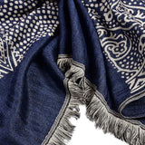 Fashion Men Scarf Cotton Linen Autumn Winter Warm Pashmina Neckerchief Long Soft Stole Bufanda Shawl Casual Men's Shawl Scarves