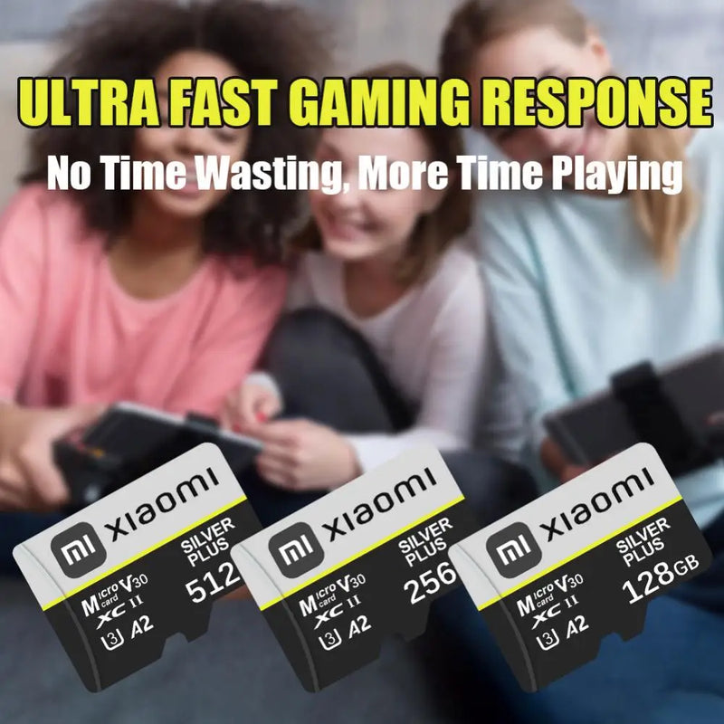 Tarjeta de memoria SD de alta velocidad Xiaomi de 2 TB y 1 TB, clase 10, mini memoria USB Micro TF, tarjeta Micro TF SD de 512 GB y 256 GB para smartphone.