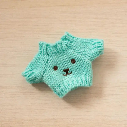 Ropa para minimuñecos de peluche de 17 cm, accesorios para muñecas ídolos de Kpop coreano Exo Labubu, suéter de punto, regalo para niños. 
