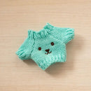 Cute Mini Plush Doll Clothes, 17cm, Outfit Acessórios para Coréia Kpop Exo Labubu Idol Dolls, Camisola de malha, Presente do miúdo