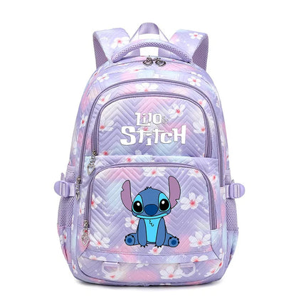 Mochila impermeable Disney Lilo Stitch para mujer, bolso de viaje para mujer, mochila escolar para adolescentes, mochila para libros