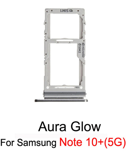 SIM Card Tray Slot For Samsung Note 10 Plus 10+ 5G Galaxy Note 10+ Phone SIM Chip Micro SD Card Tray Holder Adapter