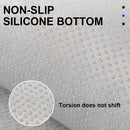 SEAMETAL Full-Wrapped Car Seat Cover Breathable Hole PU Car Front Seat Cushion Universal Anti Slip Auto Chair Protector Cover