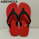 2025 Summer Hot Red Sole Flip Flops Flat Slippers For Women&Men Thick Sole Lazy Mules Casual Vacation Beach Slides Couple Shoes