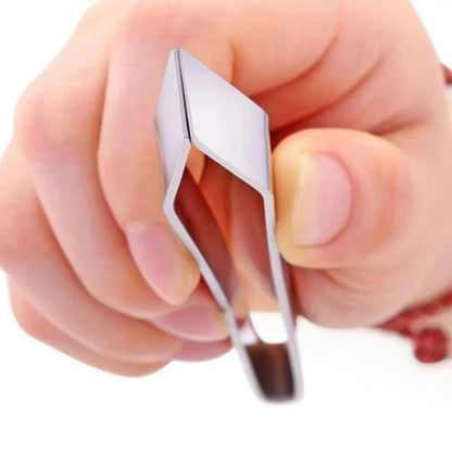 1 pinza de acero inoxidable 430 para espinas de pescado, pinza extractora, pinza para desplumar espinas de pescado, utensilios de cocina.