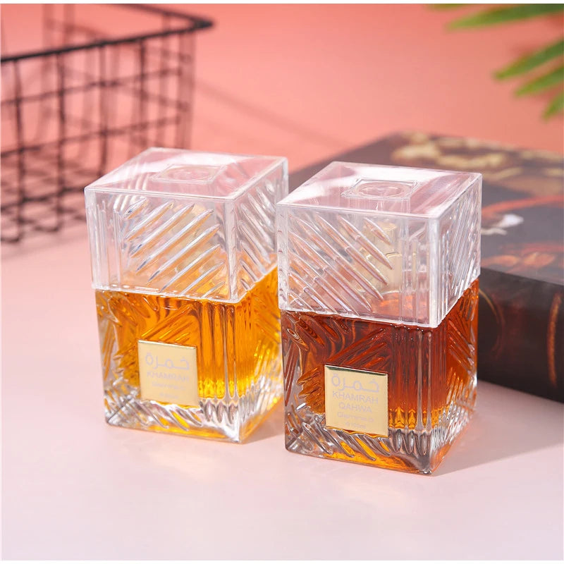 Khamrah Perfume Eau De Toilette Gift Box 100ml Unisex Arabian Oud Scent Gourmand Fragrance Long Lasting Perfume For Unisex