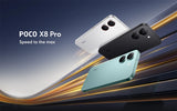 Global Version POCO X8 Pro 6500mAh battery W HyperCharge 50MP hand camera Supports NFC