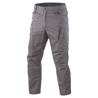 Pantalones cargo urbanos para hombre, multibolsillos, impermeables, resistentes al desgaste, informales, de entrenamiento, de secado rápido
