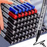 5-50Pcs Waterproof Oil-based Marker Pen Markers Black Blue Red Ink for Glass Metal Stationery Art Drawing Office School Supplies