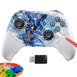 Mando inalámbrico para juegos EasySMX X10 con gatillo Hall y botones mecánicos para Switch, PC, Android e iOS.
