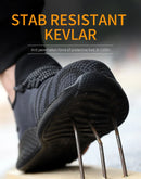 Men Work Safety Shoes Anti-puncture Working Sneakers Male Indestructible Work Shoes Men Boots Lightweight Men Shoes Safety Boots