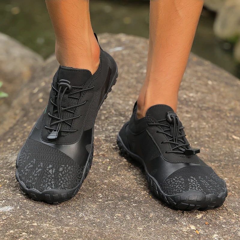 Oiaano Unisex Men Women Shoes Anti-Non Slip Durable Black Water Barefoot Soft Sole Light Breathable Sport Outdoor Walk Running