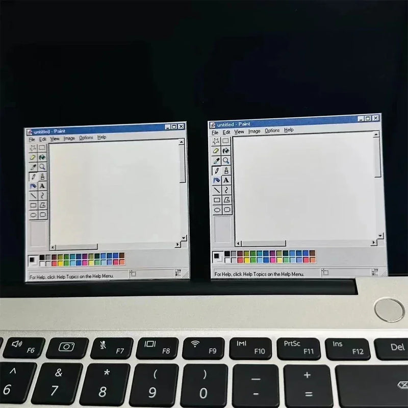 50 Sheets Vintage Computer Drawing Board Notepad Retro Style Memo Pad Square Paper for Creative Illustration and Design Pads