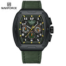 NAVIFORCE Luxury Brand Men Sports Watch Quartz 24 Hours Chronograph Waterproof Male Wristwatches Date Display Clock Reloj Hombre