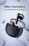 Mibro Earbuds2 TWS Bluetooth 5.3 IPX5 Waterproof ENC HD Call Headphones HiFi Touch Control Noise Reduction Wireless Earphones