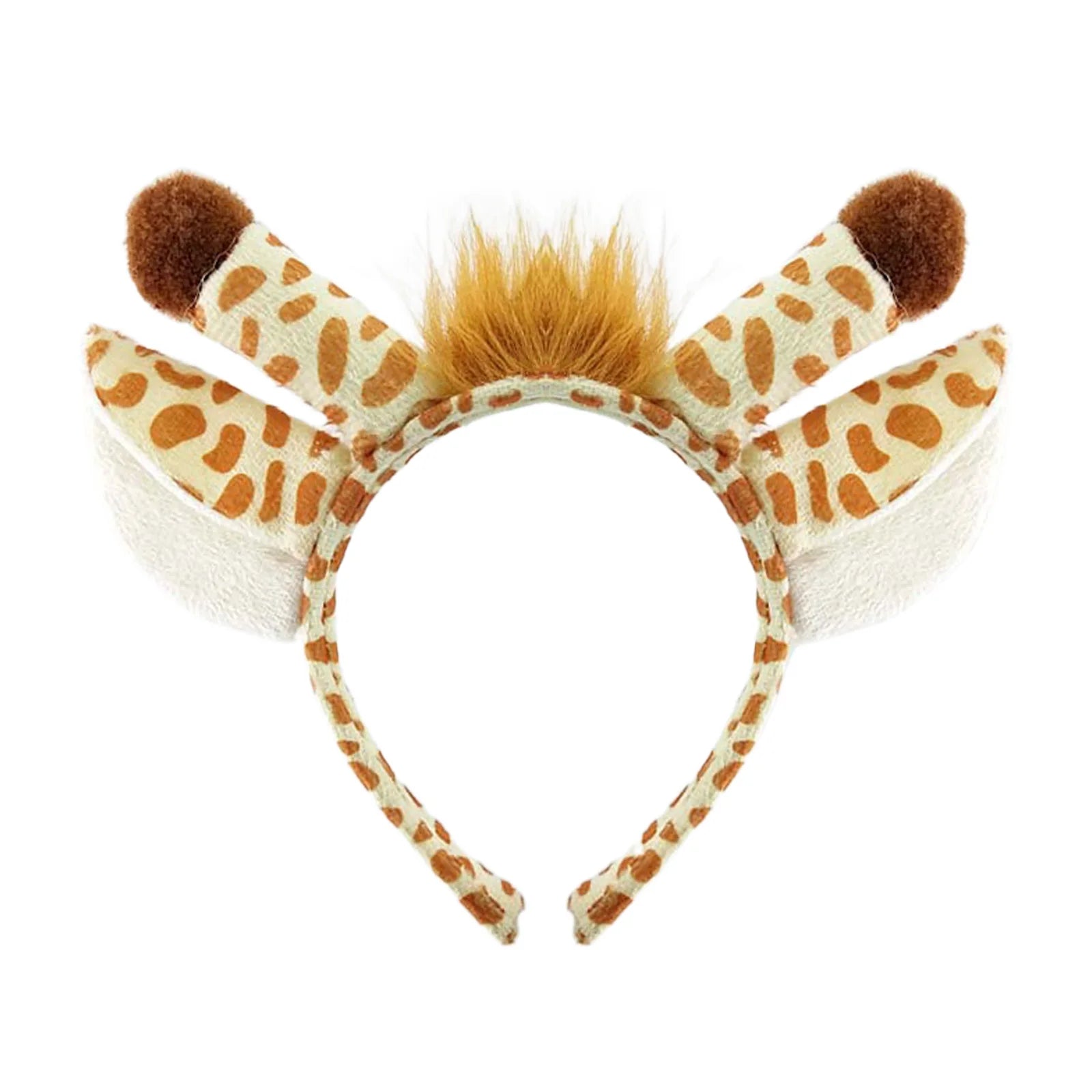 Kids Giraffe Cosplay Costume Set Animal Ears Tail Bow Tie Tutu Skirt Fancy Adult Child Props Halloween Party Carnival Birthday