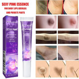 Body Whitening Cream For Dark Skin Intimate Area Pink Essence Dullness Brighten Skin Whitener Beauty Health For Dropshipping 20g
