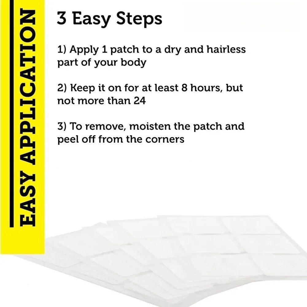 30 Patches Creatine Monohydrate Transdermal Patches - Muscle Growth Strength Increase Energy Output Enhancer