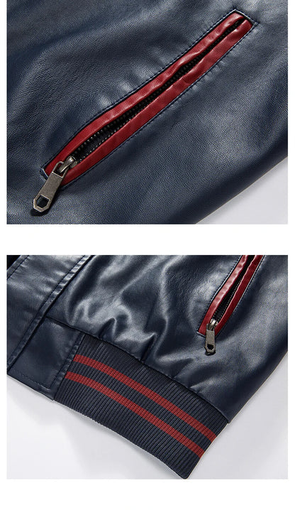 Motorcycle Wear Men Racing Motorcoss Jacket Winter Motorbike Clothing Protector Waterproof Moto PU Leather Jacket