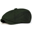 Unisex Retro Herringbone Newsboy Caps Men British Painters Hats Spring and Autumn Berets Hip Hop Berets