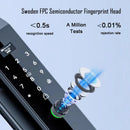 3D Face Recognition Unlock Digital Door Lock With Camera FINgerprint Password Unlock Keyless Electronic Door Lock
