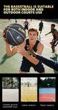 Black Gold Basketball Official Size 7 Composite Leather For Men's and Women's Outdoor Indoor Durable Training Ball High Quality