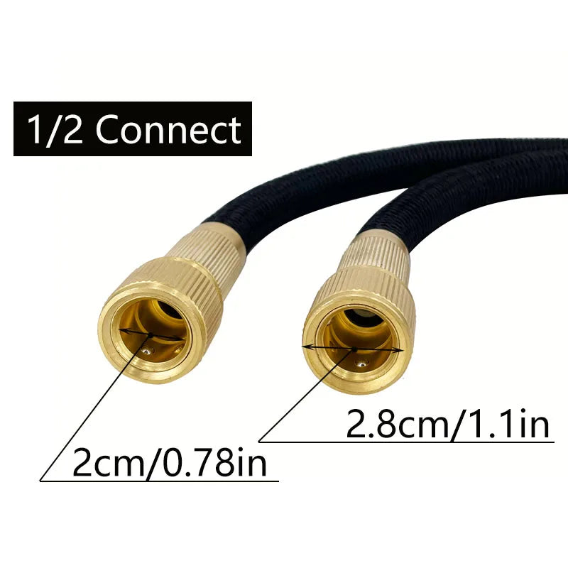 New Expandable Magic Hose High Pressure Car Wash Hose With Spray Gun Set Outdoor Watering Irrigation Tool Garden Hose