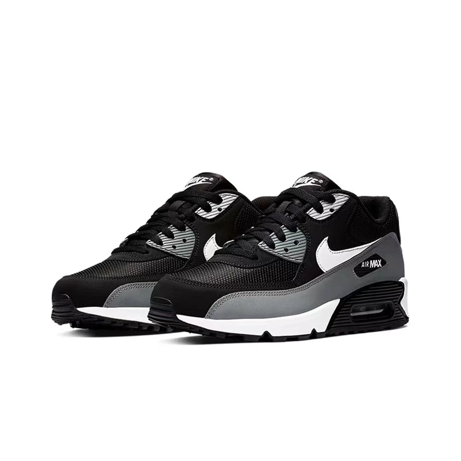 nike air max 90 Black Bright Crimson Black Cool Gray White Classic casual trainer men women sneakers Outdoor sports shoes