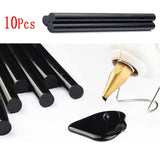 Car Glue Sticks Car Body Dent Repair Glue Sticks Black High Viscosity Hot Melt Glue Strong Adhesion Stick Car Repair Tool 10pcs