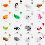 10/50pcs 3D Printed Simulation Toys Mini Animal Model Home Ornament  Cartoon Figure Birthday Gift Sets Decompression Kid Toy