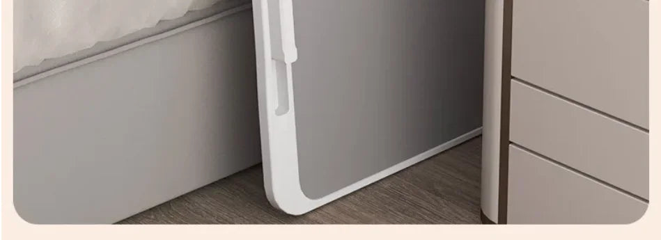 Lift Foldable Laptop Table for Bed Stand Lap Lazy Learning Desk Student Computer Desk for Working Read with Radiator Drawer