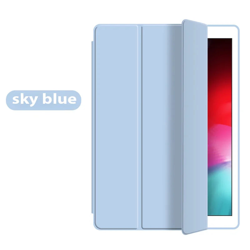 For iPad Pro 13 11 inch 2024 M2 Case Magnetic PU Leather Smart  Shockproof Cover For iPad 2024 New Foldable protective Case
