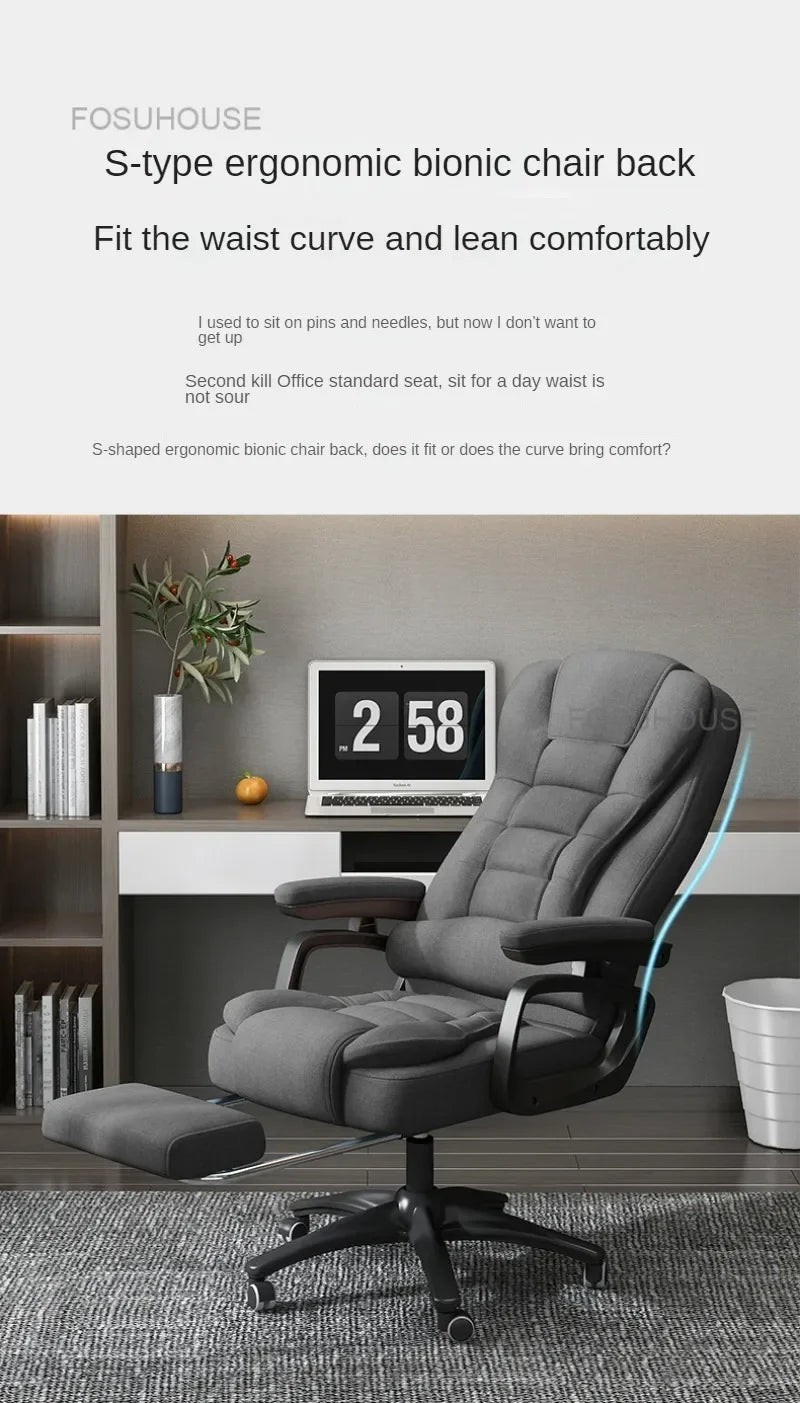 Nordic Boss Office Chairs Home office Furniture bedroom Computer Chair Comfort Seat Back E-sports Chair Swivel Gaming Armchair