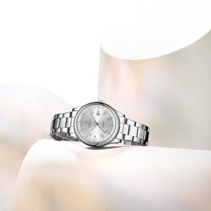 NAVIFORCE Luxury Watch for Women Waterproof Luminous Date Stainless Steel Ladies Quartz Watches Fashion Casual Wristwatch Girl