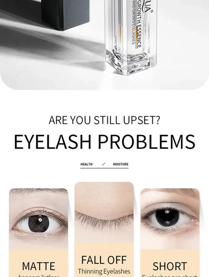 Fast Eyelash Growth Serum Natural Eyelash Eyebrow Enhancer Longer Fuller Thicker Lashes Nourish Treatment Eye Beauty Care Makeup