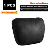 Reposacabezas ajustable con soporte para el cuello, diseño Maybach, Clase S, suave, universal, cojín de descanso, alta calidad 