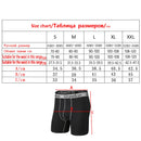 4pcs Set Mid-Long Boxer Shorts Men's Underwear Cotton Breathable Male Underpants for Men Homme Boxershorts Slips Soft Panties