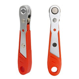 Corrosion-resistant Wrench Ratchet 6.35mm Hexagon Spanner Two-way 1/4 Inch Adjustment Quick Release Repair Tools