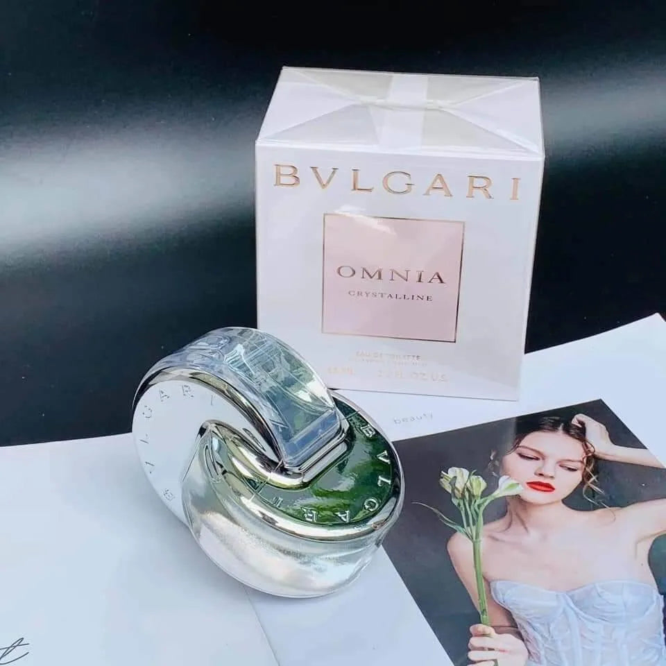 Bvlgari Women's Omnia Crystalline Eau De Toilette Spray Perfume 50ml (Silver), Original Women's Perfume, Sephora Stuff Beauty