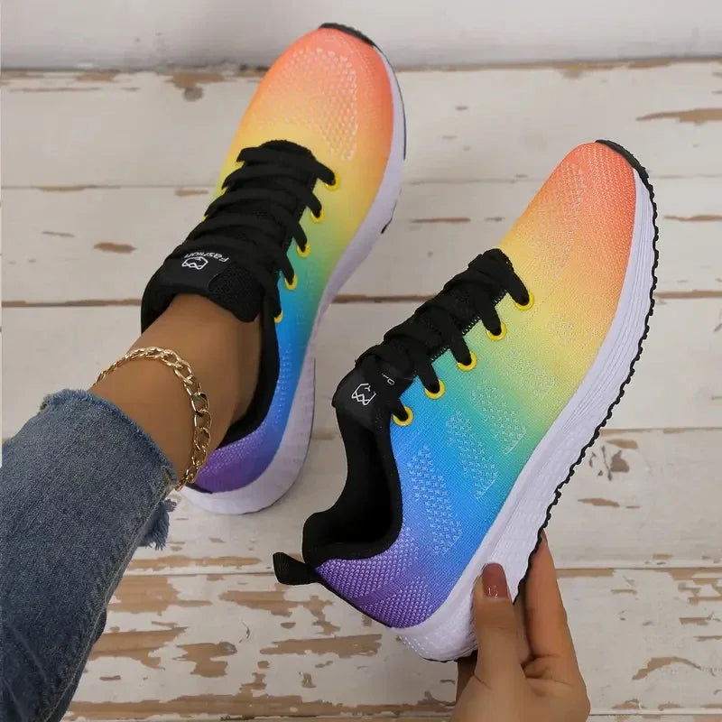 Running Shoes for Women Breathable Casual Sneakers Luxury Brand Sport Shoes Summer Fashion Light Basketball Tennis Walking Shoes