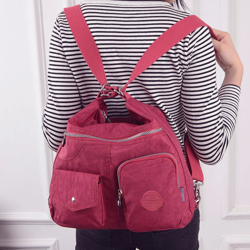 Luxury Handbags Women Bags Designer Waterproof Nylon Cloth Crossbody Bags for Women 2024 Large Capacity Lady Shoulder Bag Tote