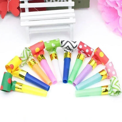 Juguetes sonoros para niños, divertidas bolas con silbato, regalos de fiesta, bolsas de regalo, artículos de cumpleaños (30 unidades) 