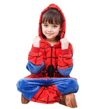 Lilo Stitch Cosplay Costume Boys Girls Spider Pajamas Plush Winter Warm Clothes for Boys Girls Halloween Christmas Gifts