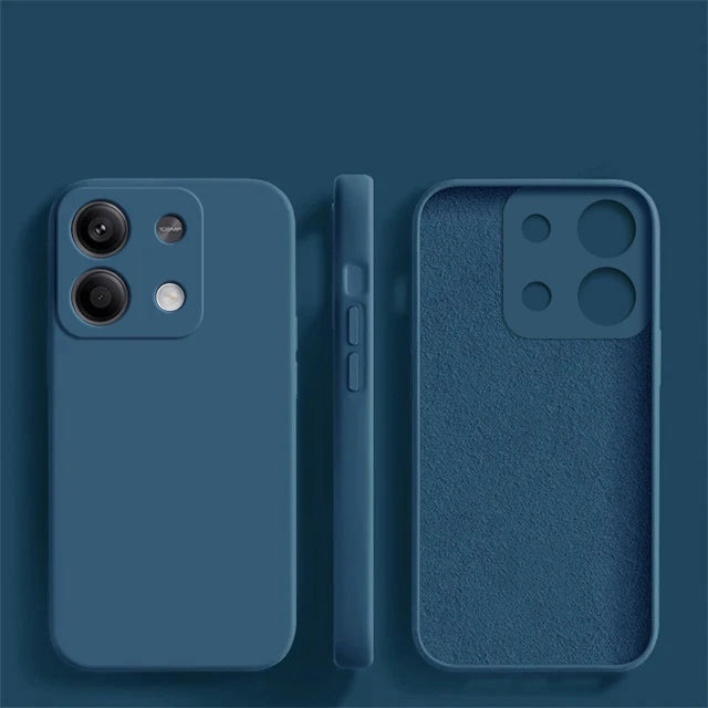 Redmi Note 13 Pro Plus 5G Case Luxury Liquid Silicone Phone Case For Xiaomi Redmi Note 13 Note13 Pro Plus Shockproof Soft Cover