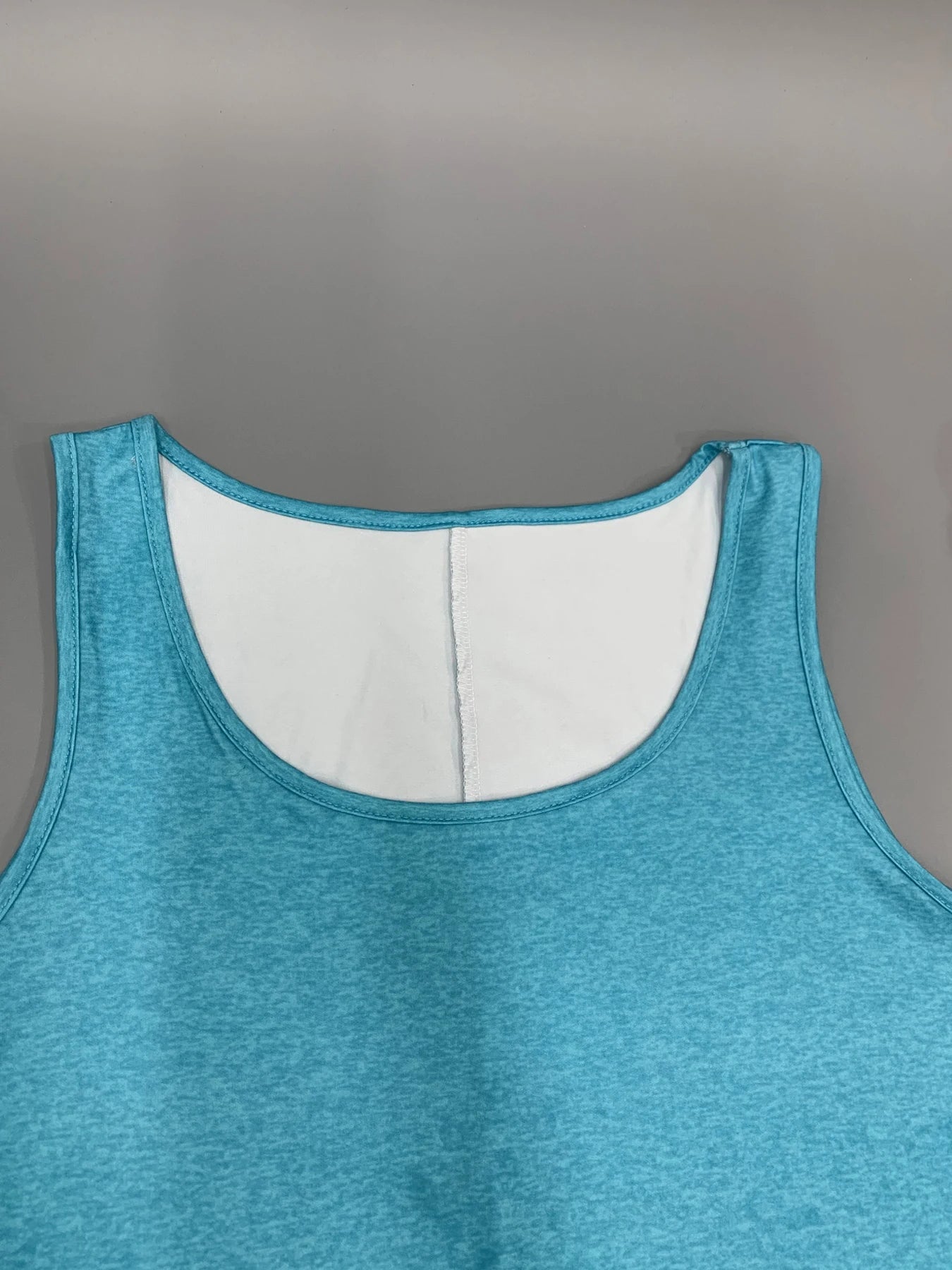 Vestido informal de talla grande con cuello redondo y degradado para mujer, ideal para salidas de verano. 