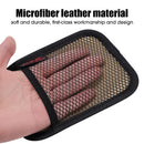 Car Leather Mesh Bag Oxford Fabric Storage Net Bags Car Interior Organizer Phones Coins Keys Storage Auto Stowing Tidying Tools