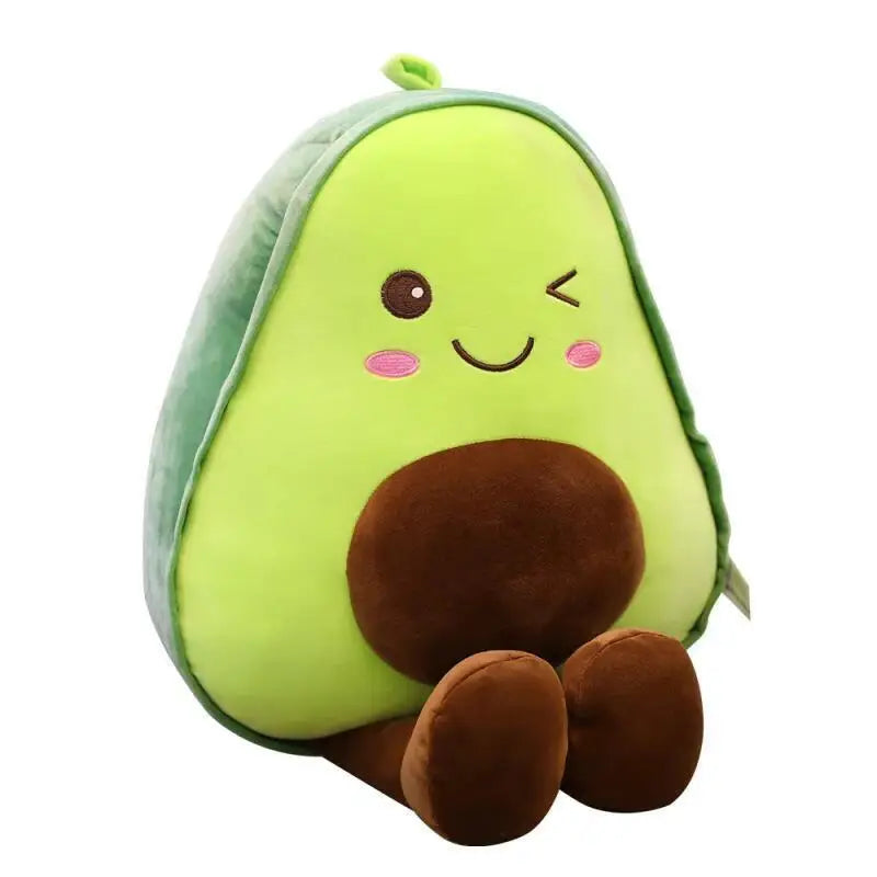 30 45 60CM Cute Avocado Stuffed Plush Pillow Toys Kids Filled Doll Fruit Cushion Soft Plush Doll Toy Baby Girl Birthday Gift