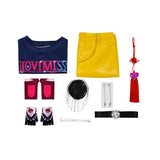 Fantasia KPop Rumi Zoey Cosplay Girls Stage Clothing Demon Hunter Disfraz Costume 6 to 14 Years Halloween Carnival Party Clothes