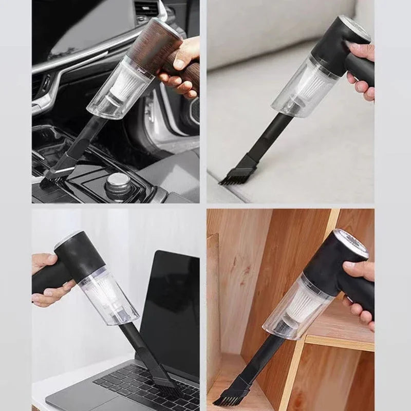 Household Vacuum Cleaner Small Car Wireless Charging Fully Automatic High Power Powerful Car Vacuum Cleaner Desktop Computer