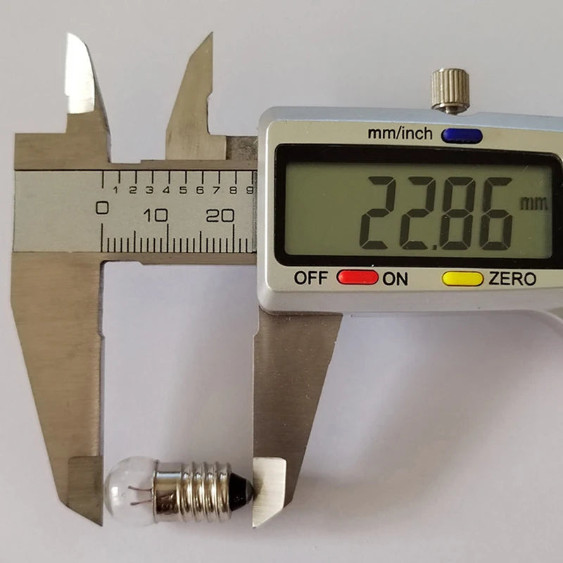 10PCS Miniature Round 0.3A 1.5V 2.5V 3.8V Small light cannon for student experiment Small Light Bulbs Beads
